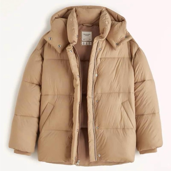 Abercrombie & Fitch puffer coat - Picture 1 of 6